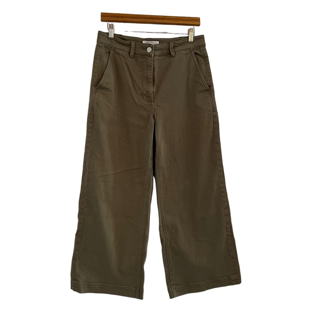 EVERLANE Cropped Wide Leg Pants
